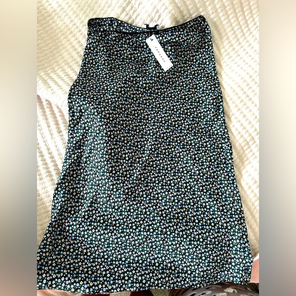 NWT Top shop floral skirt